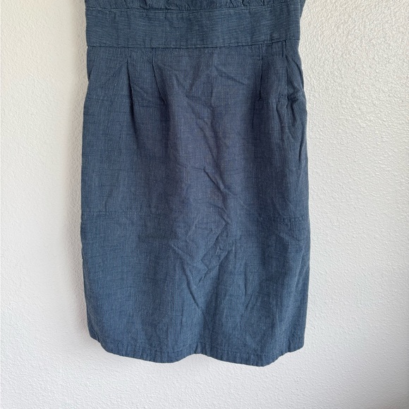 Toad&Co Atsuka Organic Cotton Dress Denim Women’s Size Medium - Picture 7 of 14